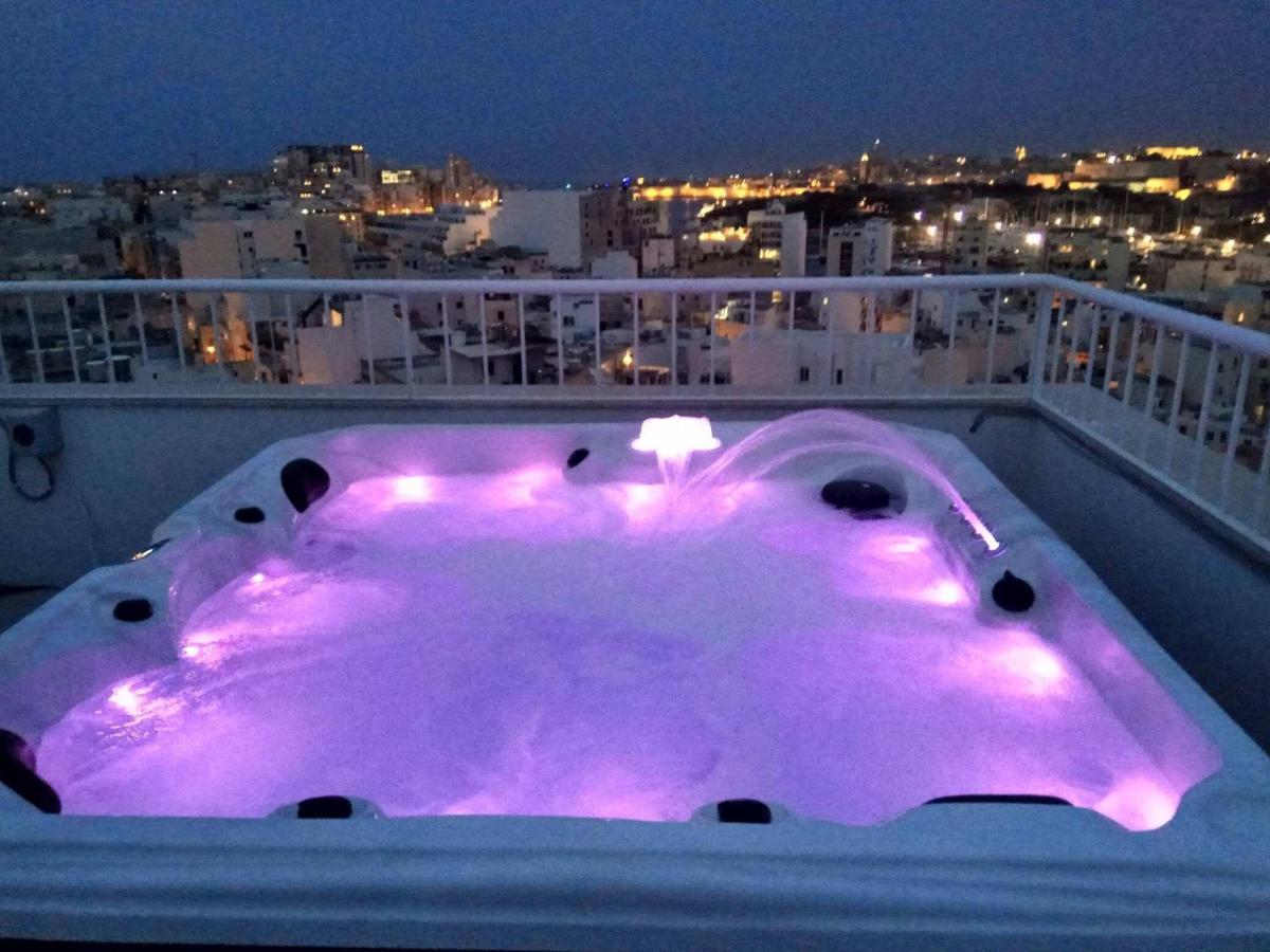Wonderful Apartments With Shared Jacuzzi And Panorama Rooftop Gzira Exteriér fotografie